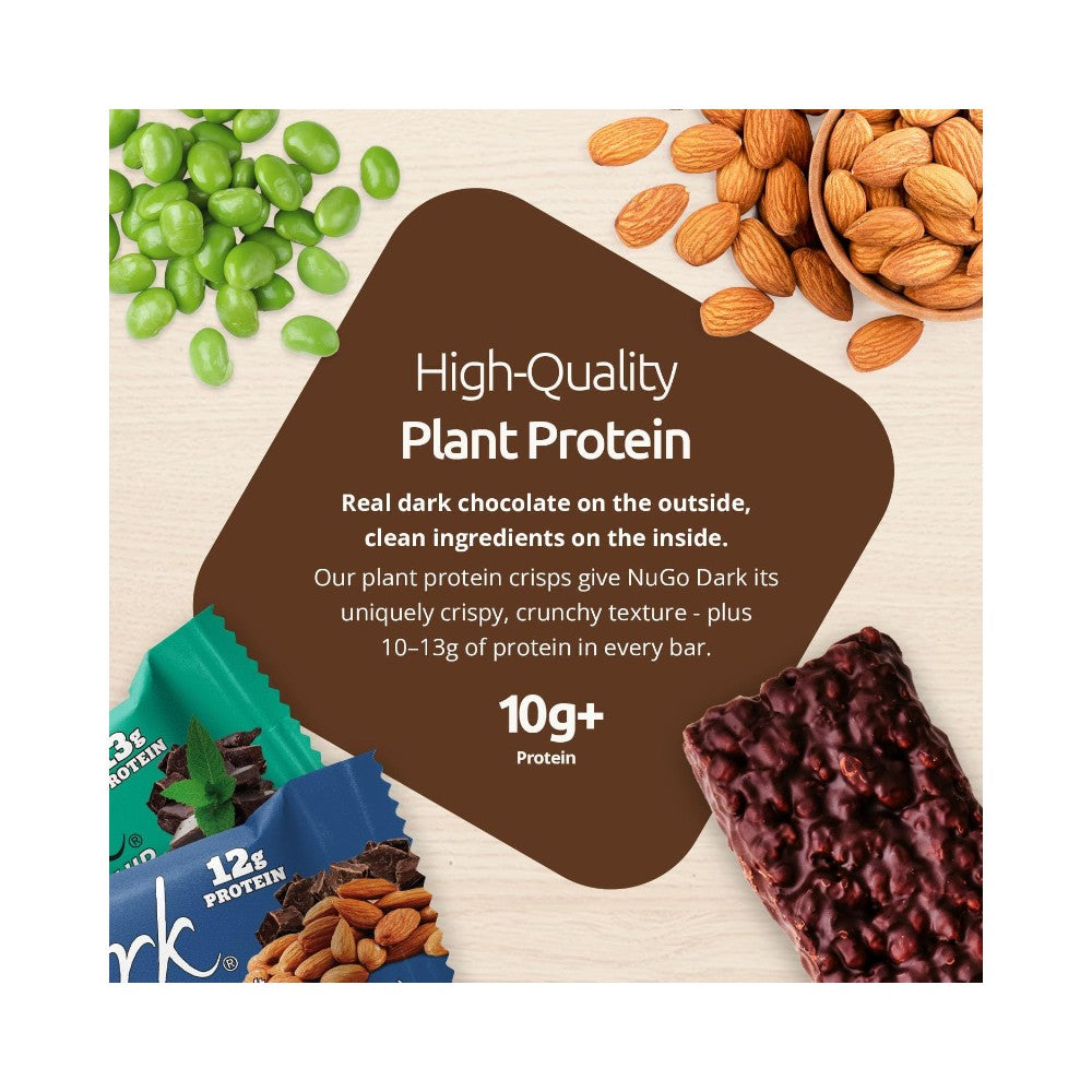 NuGo Dark Chocolate Peanut Butter Cup Protein Bar 1.76oz (50g)