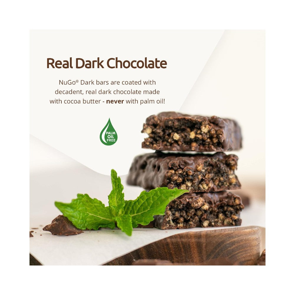 NuGo Dark Mint Chocolate Chip Protein Bar 1.76oz (50g)