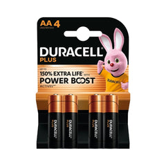 Duracell AA Plus Power Boost Batteries 4pk