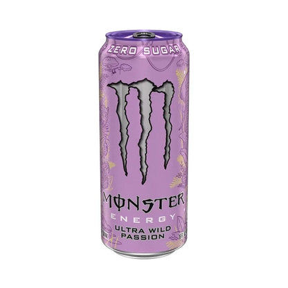 Monster Energy Ultra Wild Passion Zero Sugar Can 473ml