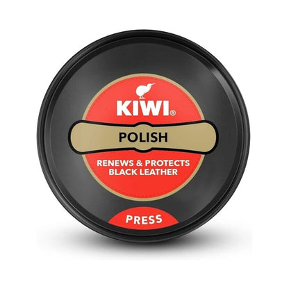 Kiwi Shoe Polish 40g - Black Leather