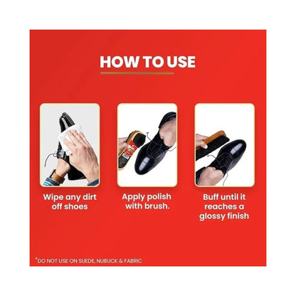 Kiwi Shoe Polish 40g - Black Leather