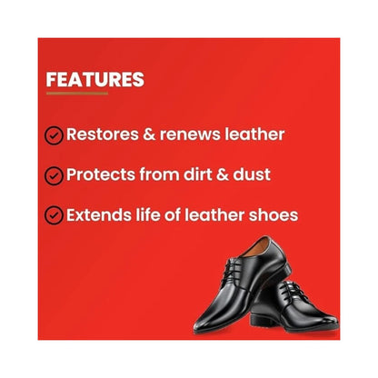 Kiwi Shoe Polish 40g - Black Leather