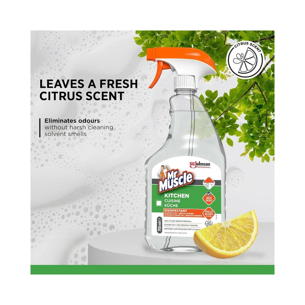 Mr Muscle Kitchen Cuisine Cleaner Spray 750ml