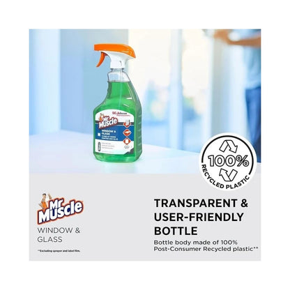 Mr Muscle Platinum Window & Glass Cleaner Spray 750ml