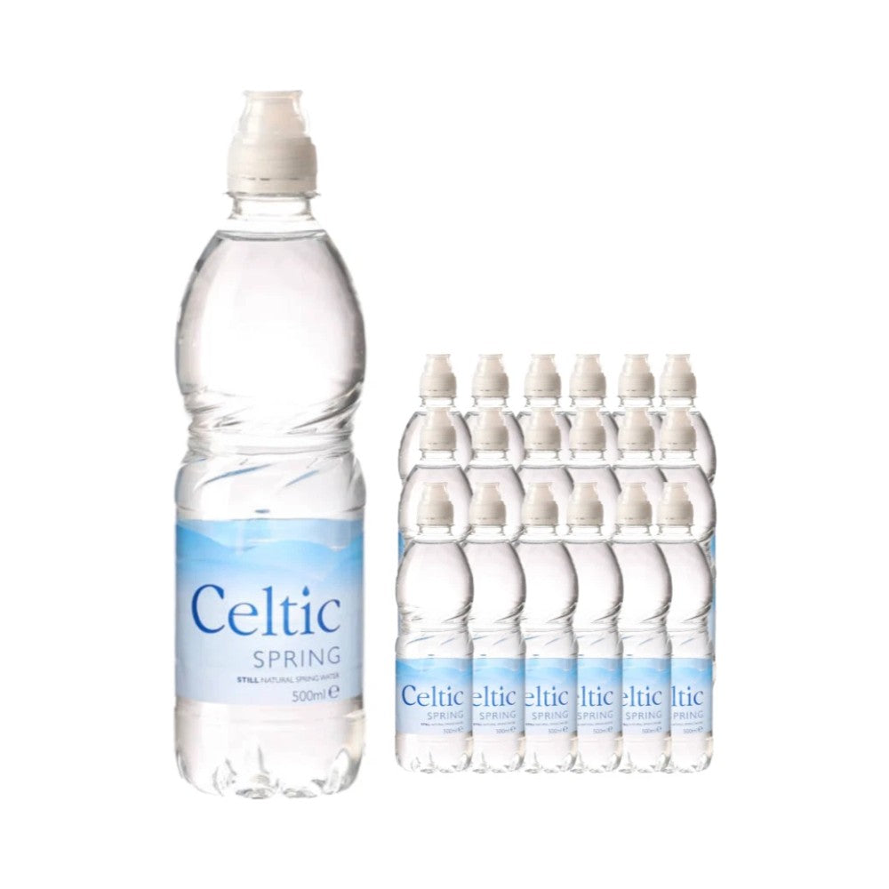 Celtic Spring Still Natural Water Sports Cap 500ml - Pack of 24