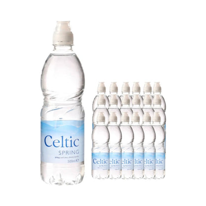 Celtic Spring Still Natural Water Sports Cap 500ml - Pack of 24