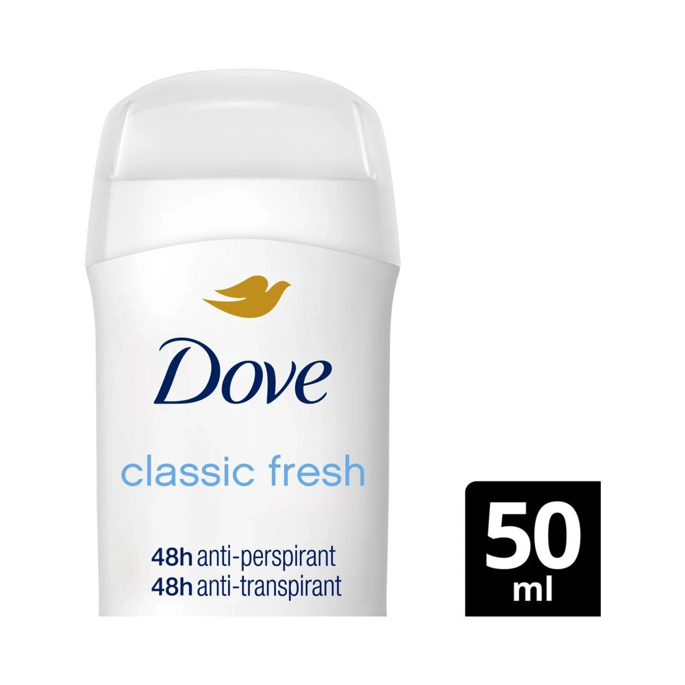 Dove Classic Fresh Antiperspirant Deodorant Stick 50ml