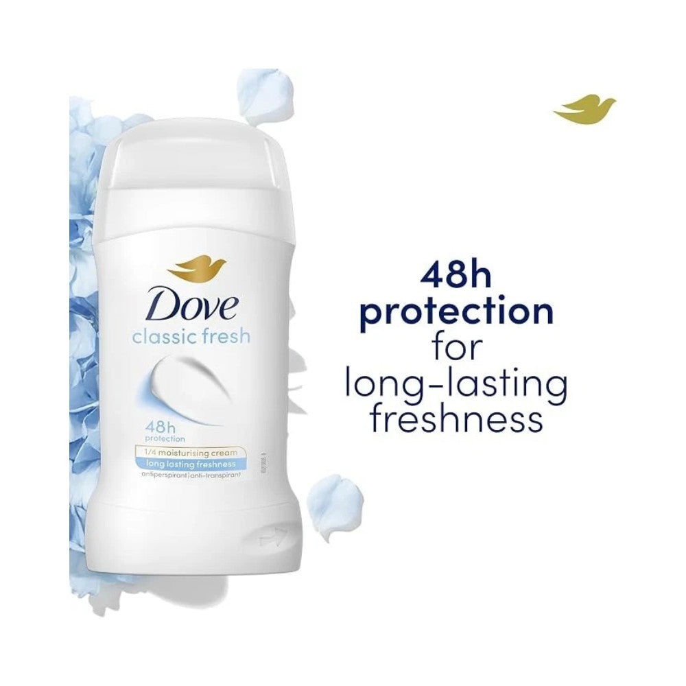 Dove Classic Fresh Antiperspirant Deodorant Stick 50ml