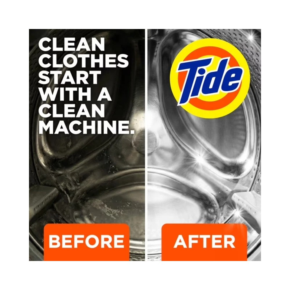 Tide Oxi Washing Machine Cleaner Pouches 4's 10.5 oz (300g)