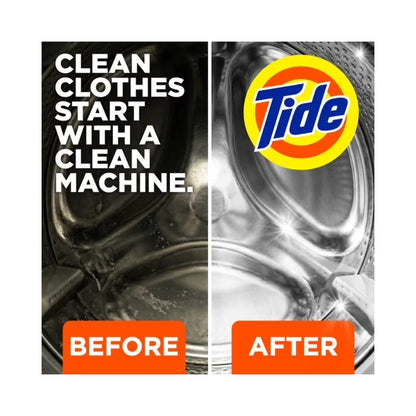 Tide Oxi Washing Machine Cleaner Pouches 4's 10.5 oz (300g)