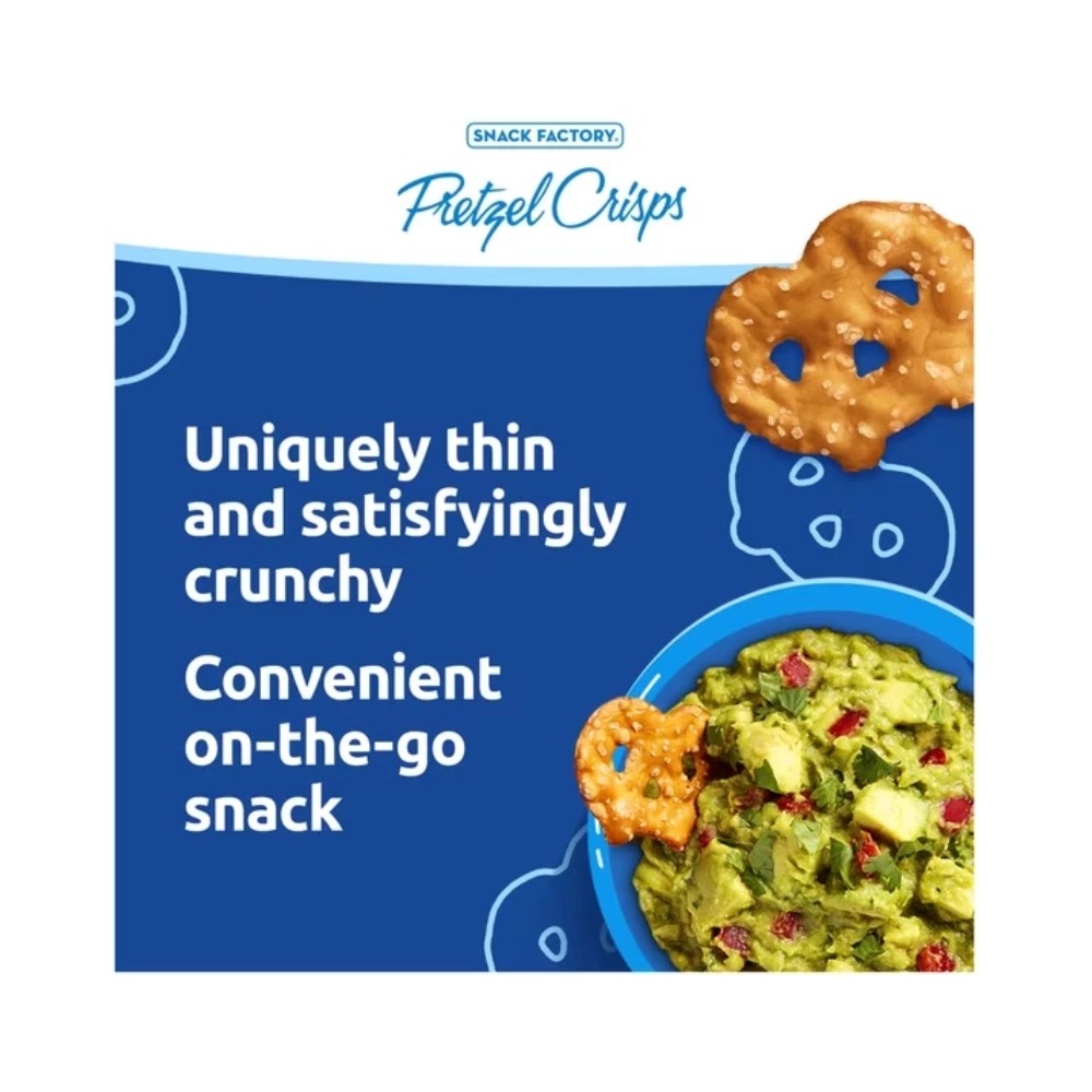 Snack Factory Original Deli Style Pretzel Crisps 3oz (85g)