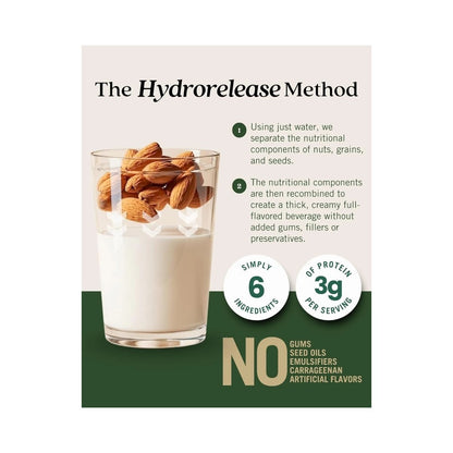 Elmhurst Almond Barista Blended with Rice Milk Drink 32oz (946ml)
