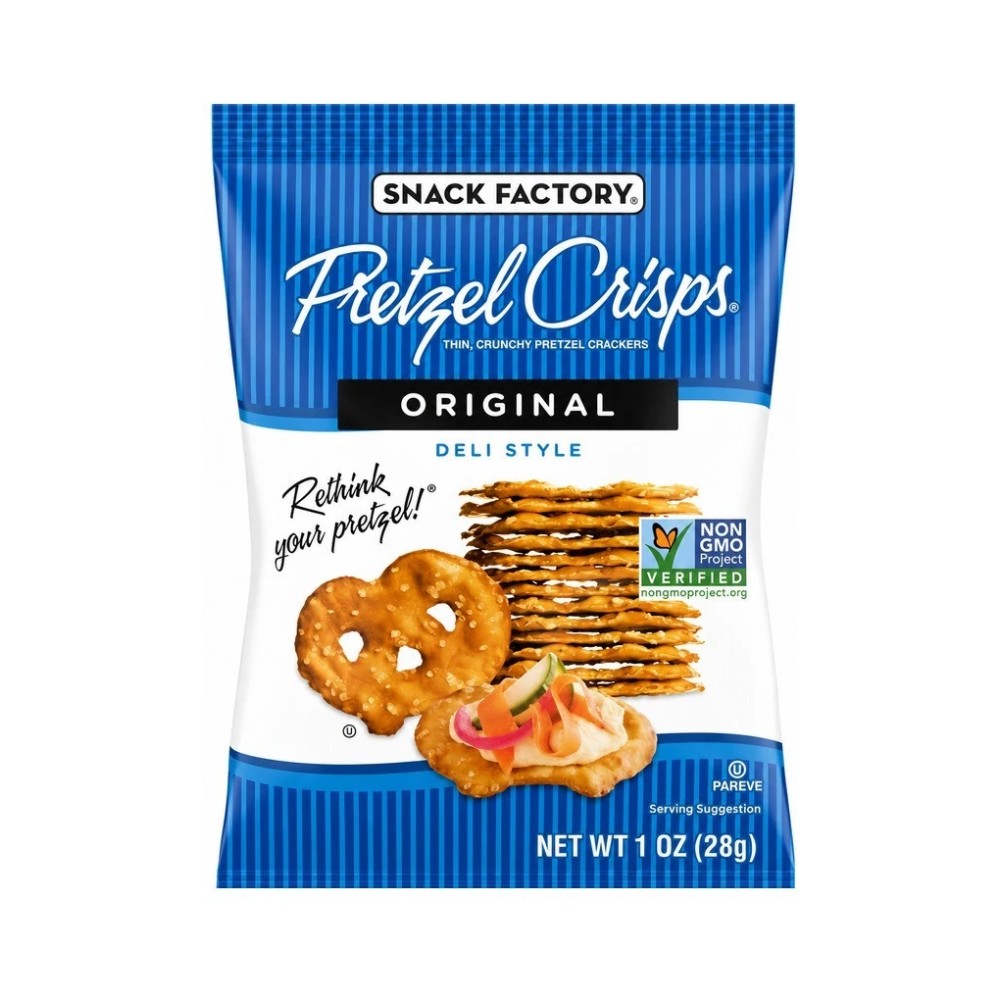 Snack Factory Original Deli Style Pretzel Crisps 1oz (28g)