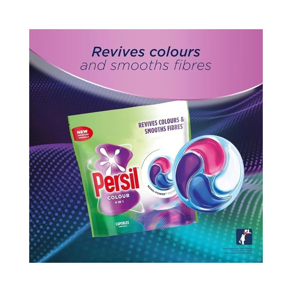 Persil 4 in 1 Colour Protect Laundry Detergent Capsules 48's