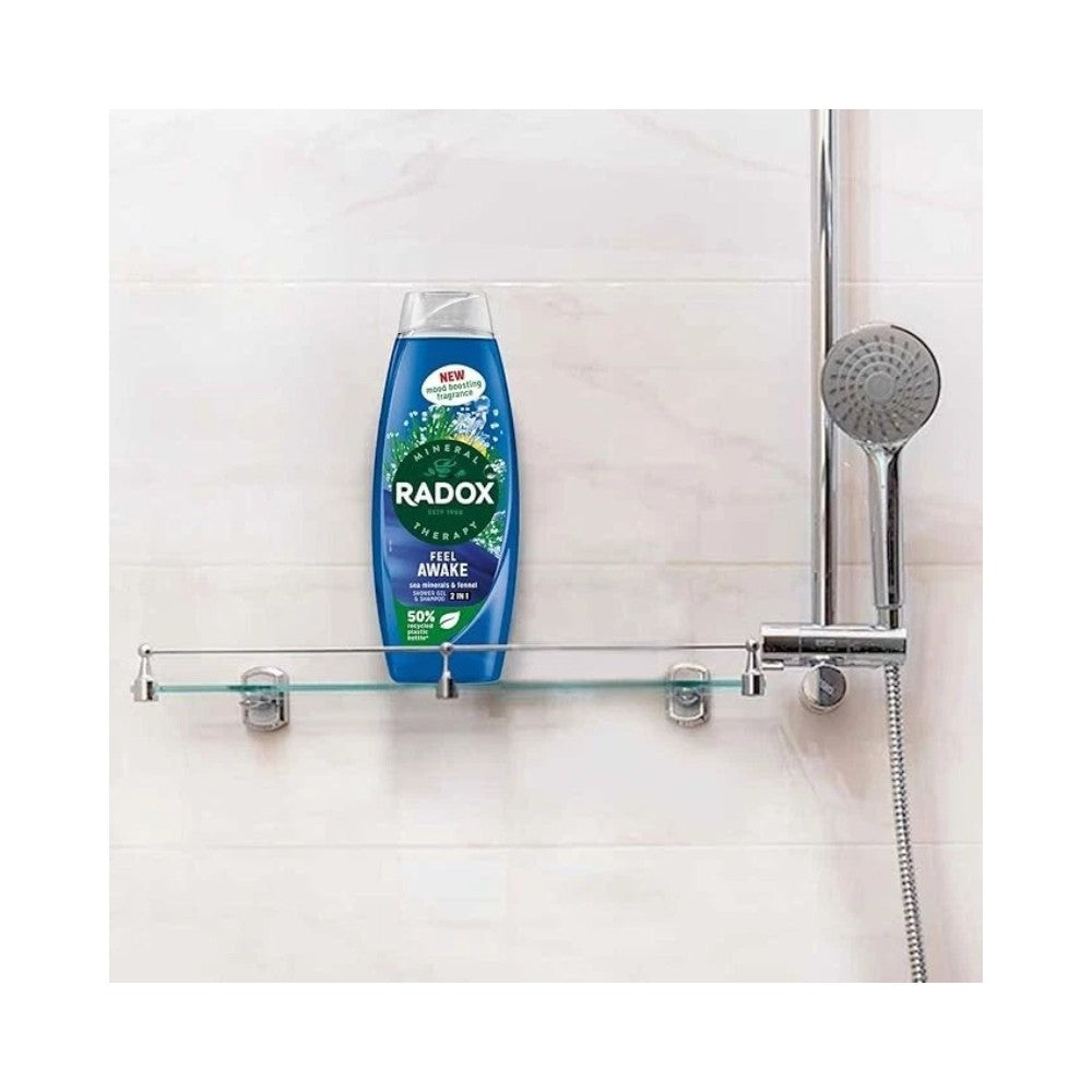 Radox Mineral Therapy Feel Awake 2 in 1 Shower Gel & Shampoo 675ml