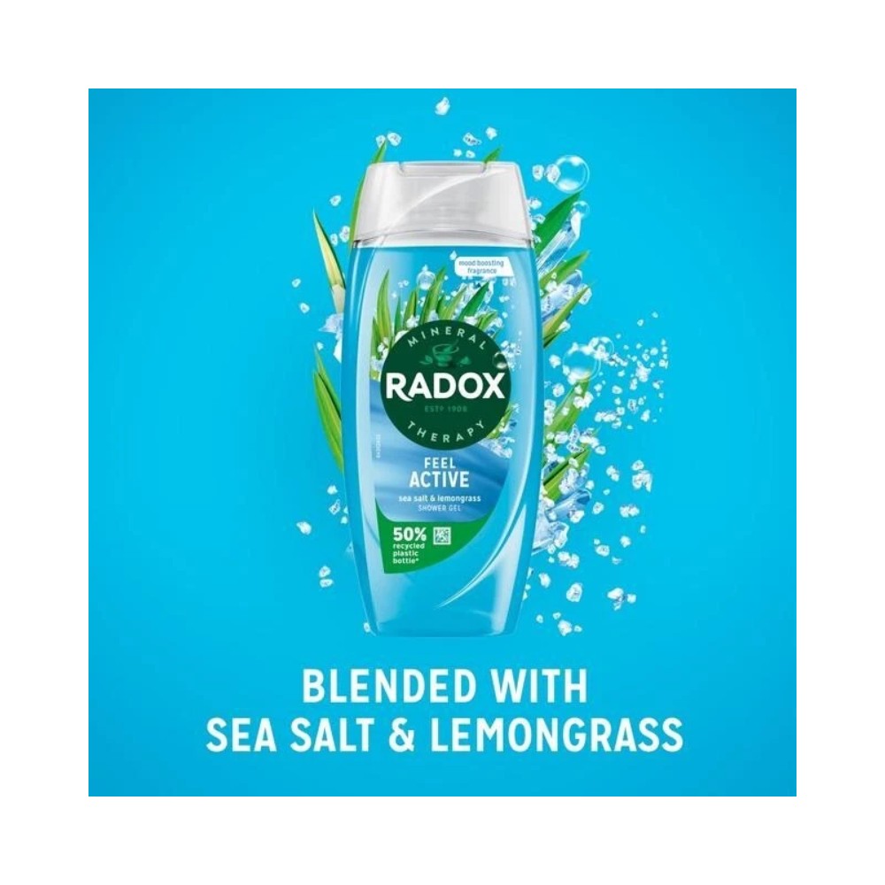 Radox Feel Active Shower Gel 225ml