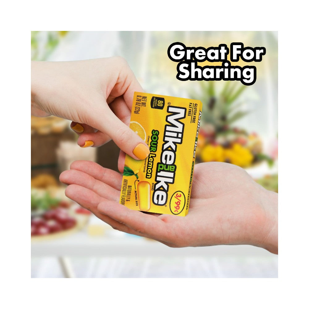 Mike & Ike Sour Lemon Chewy Candy 0.78oz (22g)