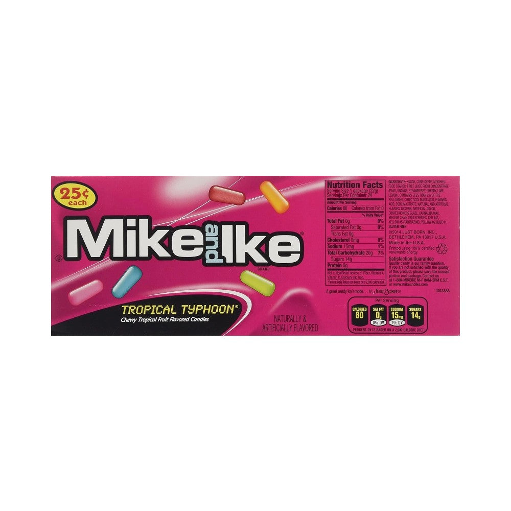 Mike & Ike Tropical Typhoon Candy 0.78oz (22g)