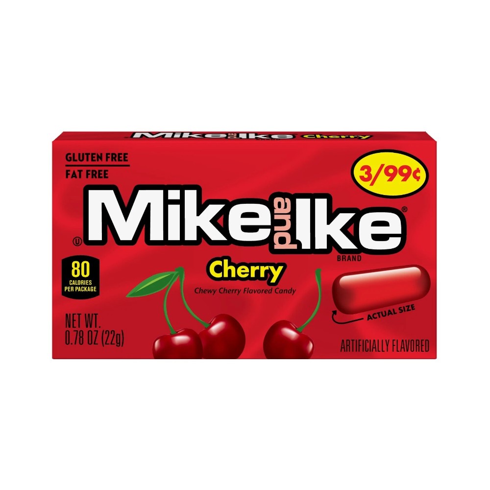 Mike & Ike Cherry Candy 0.78oz (22g)