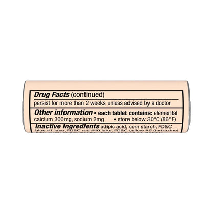 TUMS Extra Strength Assorted Berries Antacid Chewable Tablets 8's
