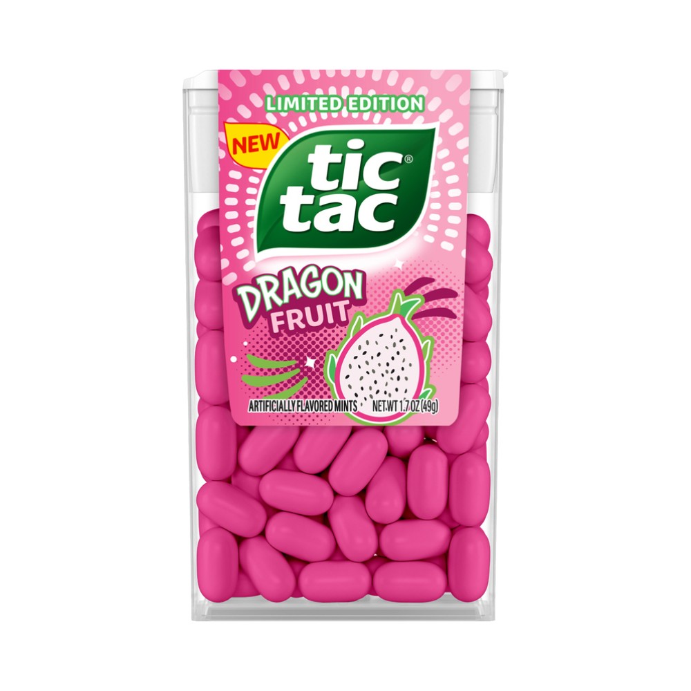 Tic Tac Limited Edition Dragon Fruit Mints 1.7oz (48g)