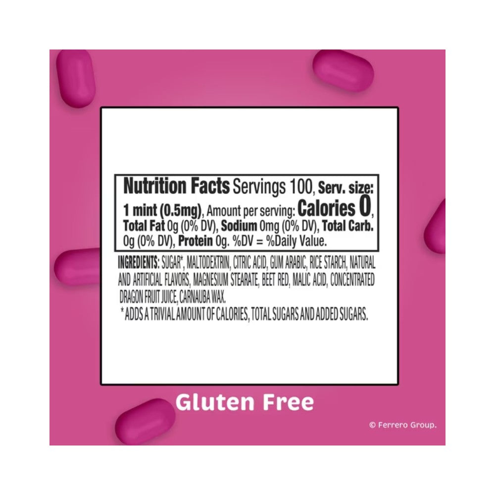 Tic Tac Limited Edition Dragon Fruit Mints 1.7oz (48g)