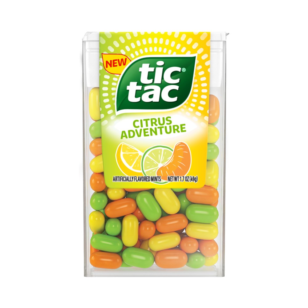 Tic Tac Citrus Adventure Mints 1.7oz (49g)