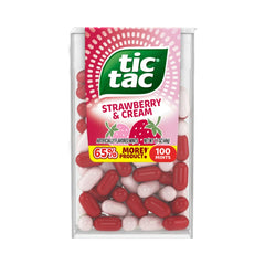 Tic Tac Strawberry & Cream Mints 100's 1.7oz (49g)
