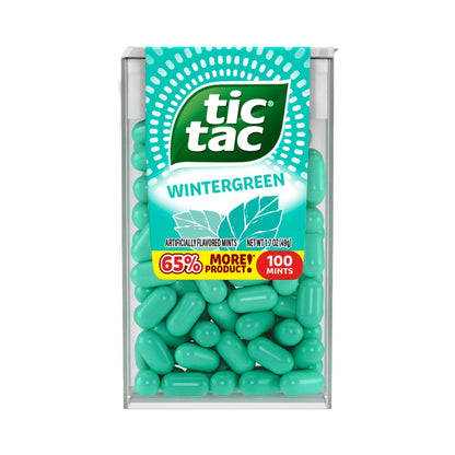 Tic Tac Wintergreen Mints 100's 1.7oz (49g)