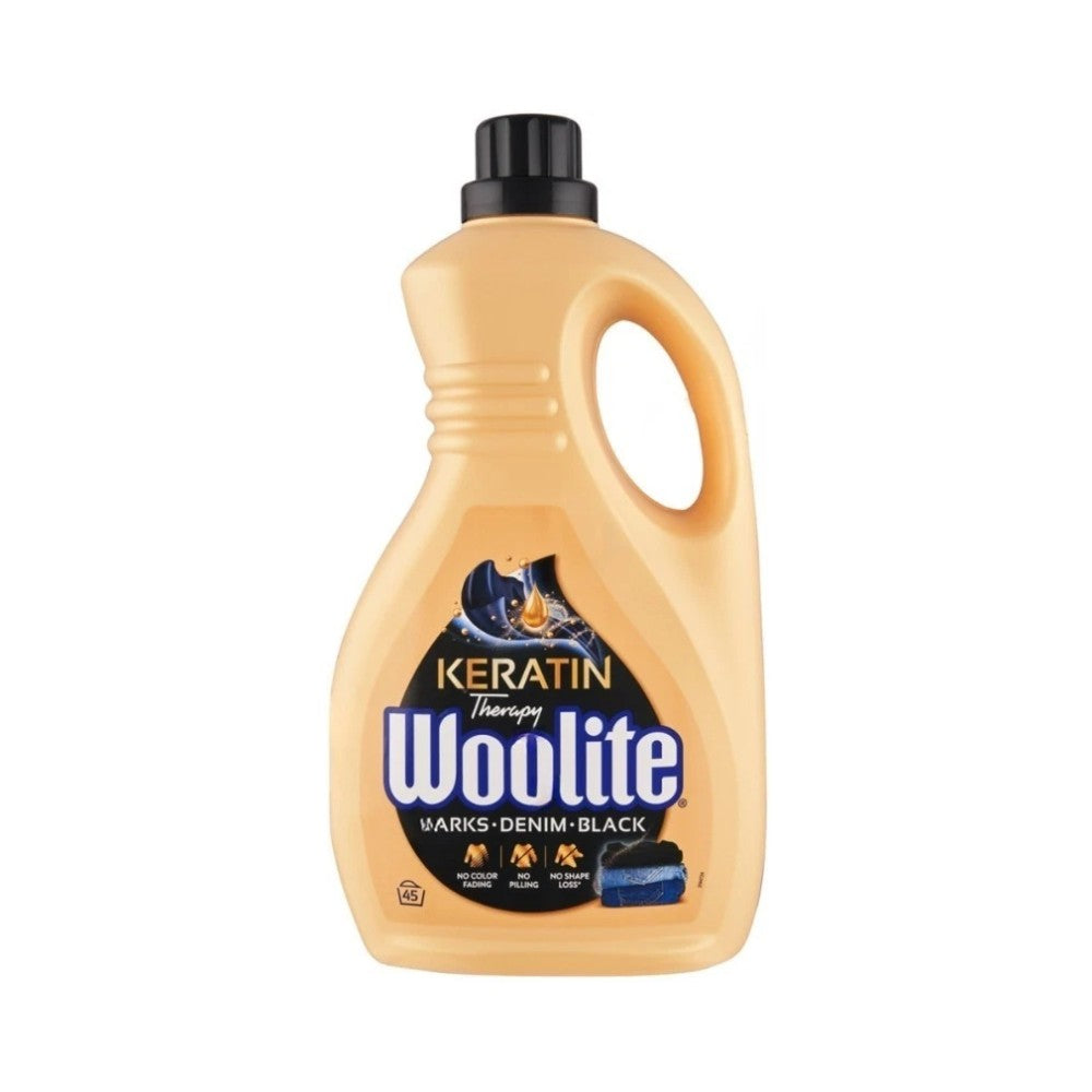 Woolite Keratin Therapy Darks, Black & Denim Laundry Detergent 2.7L - 45 Washes