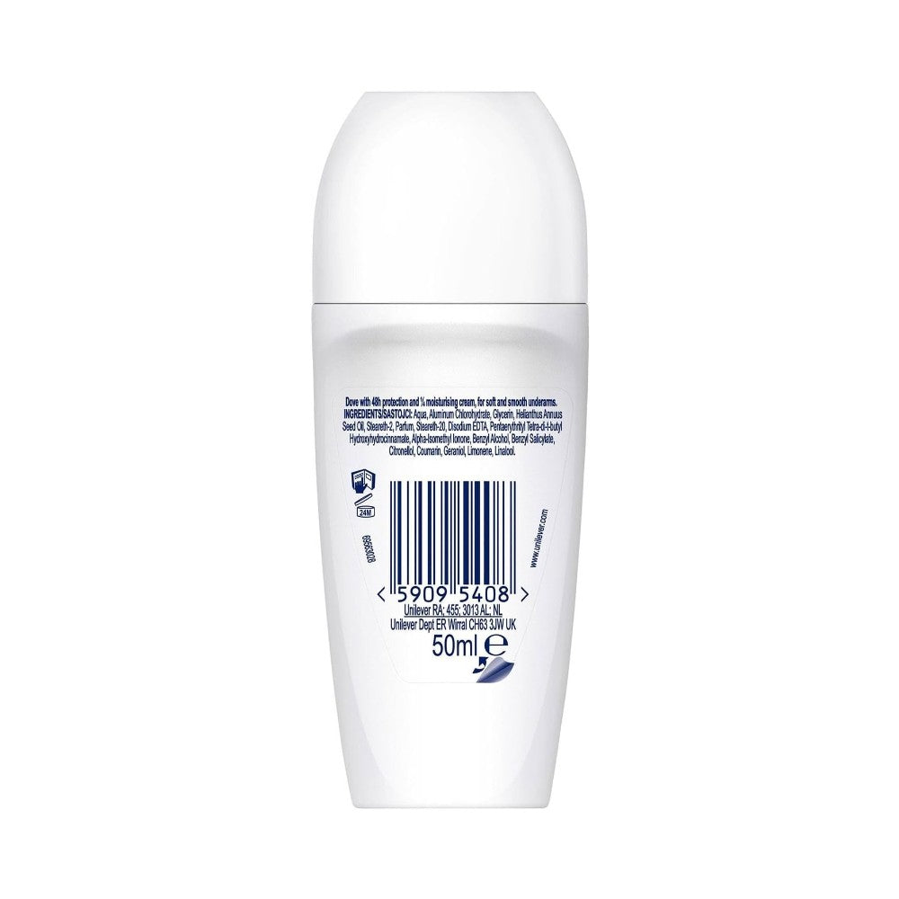 Dove Classic Antiperspirant Roll On Powder 50ml