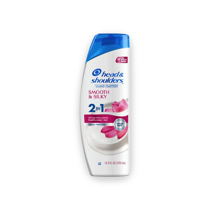 Head & Shoulders 2 in 1 Smooth & Silky Anti-Dandruff Shampoo & Conditioner 400ml
