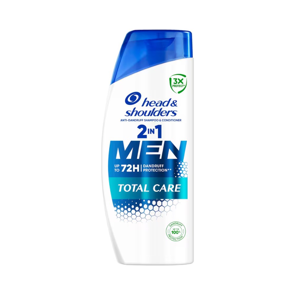 Head & Shoulders Men 2 in 1 Total Care Anti-Dandruff Shampoo & Conditioner 300ml