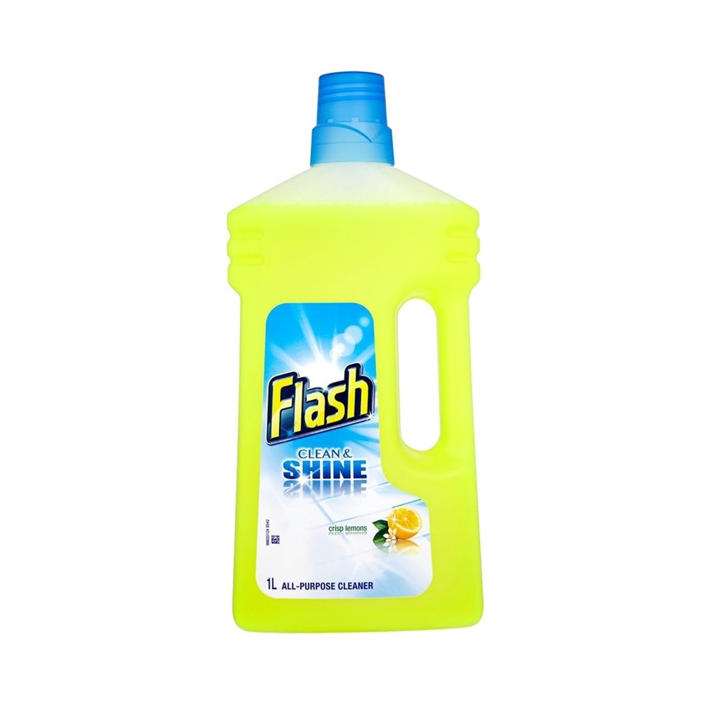 Flash All Purpose Liquid Cleaner Crisp Lemons 1L