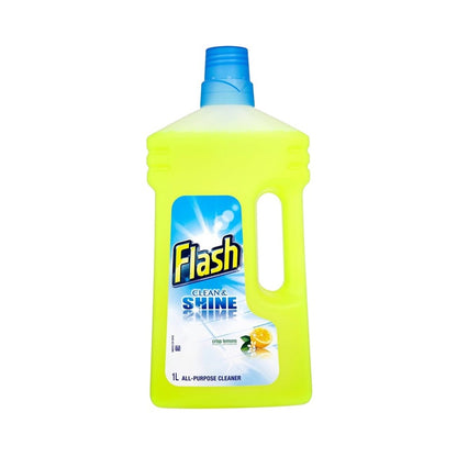 Flash All Purpose Liquid Cleaner Crisp Lemons 1L