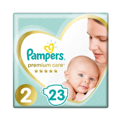 Pampers Premium Care Nappies Size 2 - 23 Nappies