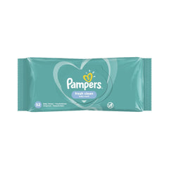 Pampers Fresh Clean Baby Scent Wipes 52's