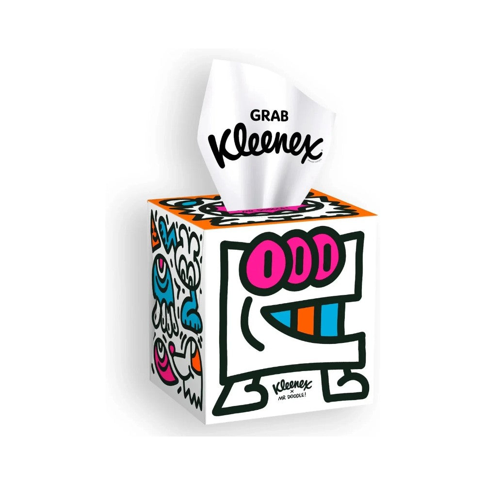 Kleenex x Mr Doodle Facial Tissues 48 Sheets