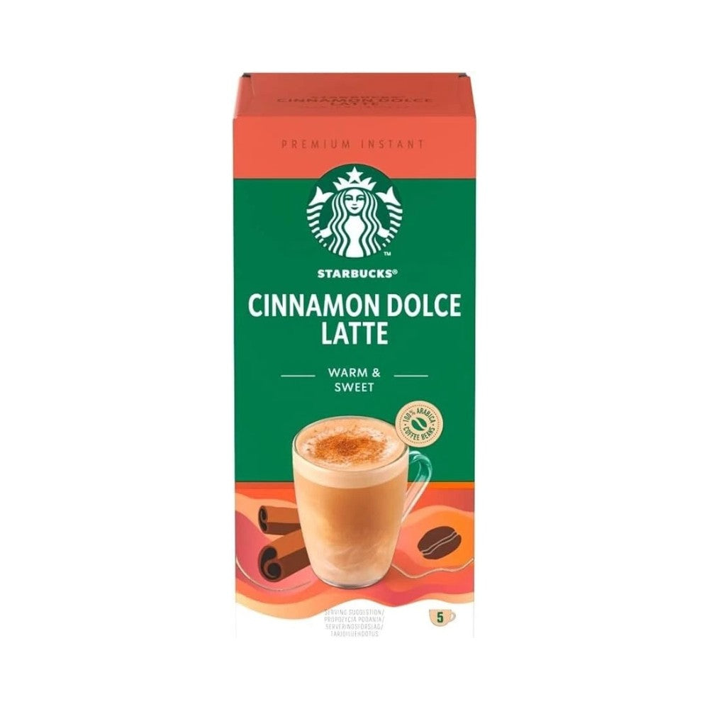 Starbucks Cinnamon Dolce Latte Instant Coffee Sachets 5x 23.5g