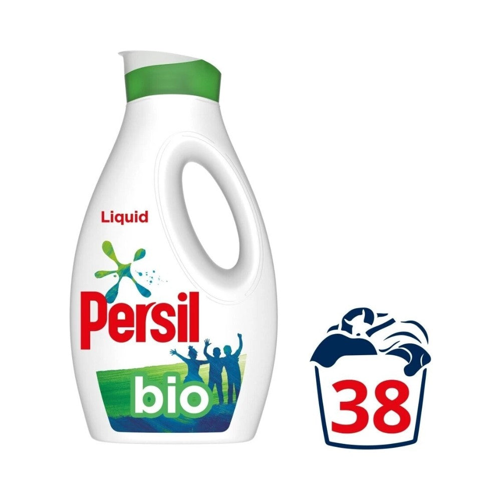 Persil Bio Liquid Laundry Detergent 1.02L - 38 Washes