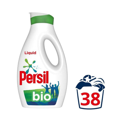 Persil Bio Liquid Laundry Detergent 1.02L - 38 Washes