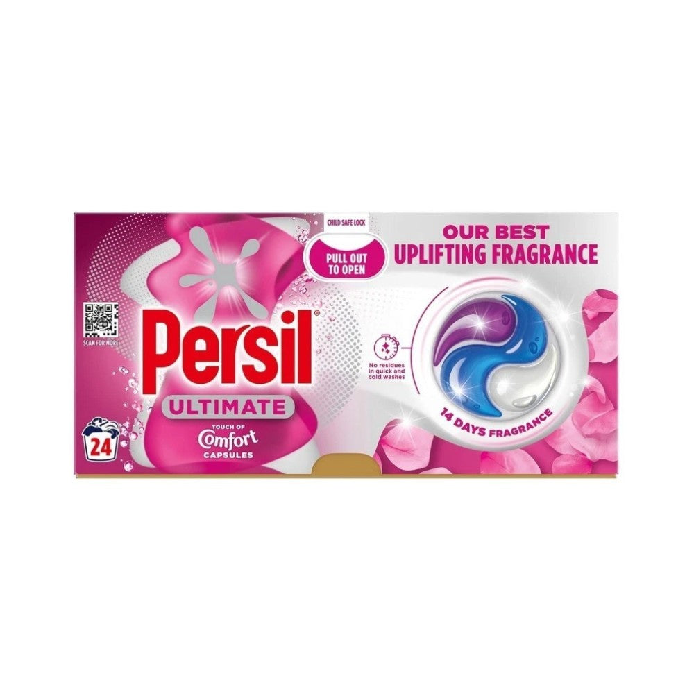 Persil Ultimate Touch of Comfort Laundry Detergent Capsules 24's