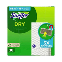 Swiffer Sweeper Dry Cloths White Refills 36's