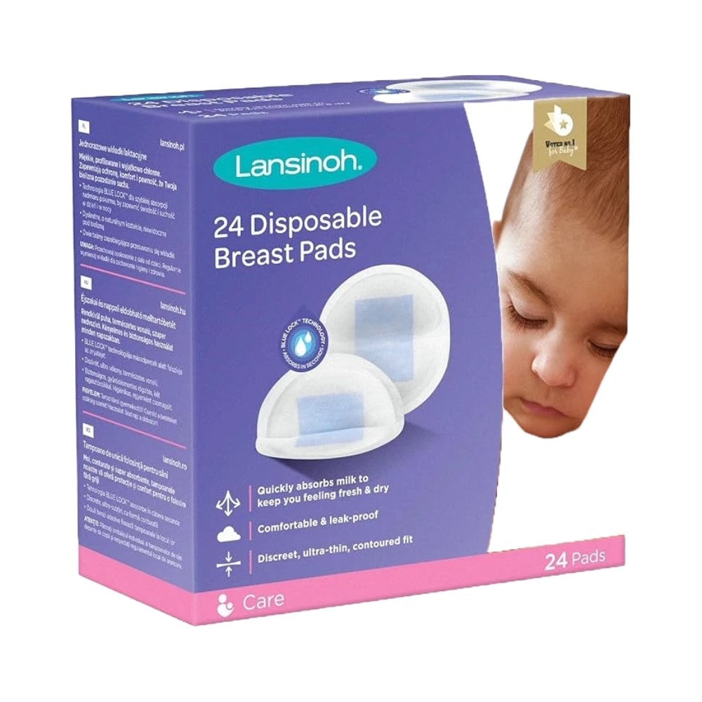 Lansinoh Disposable Nursing Breast Pads 24's