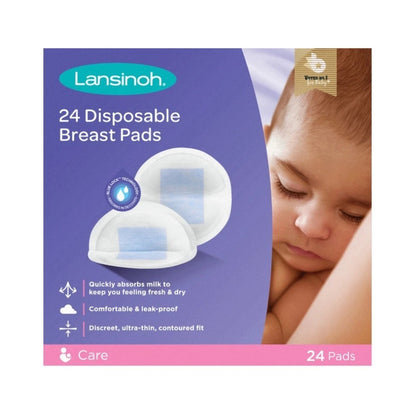 Lansinoh Disposable Nursing Breast Pads 24's