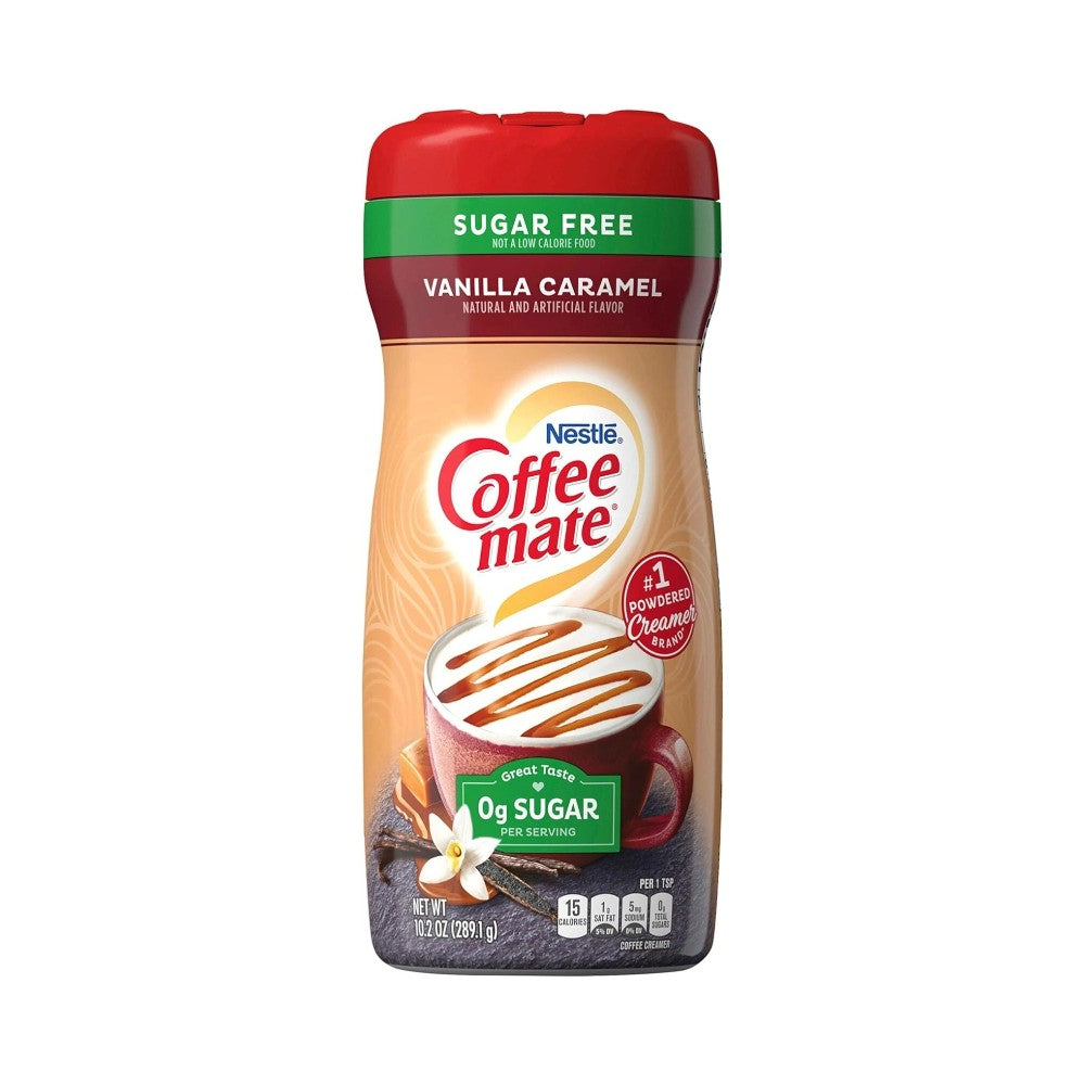 Nestle Coffee Mate Vanilla Caramel Sugar Free Powder Coffee Creamer (289g)