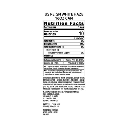 Reign White Haze Energy Drink Can 473ml