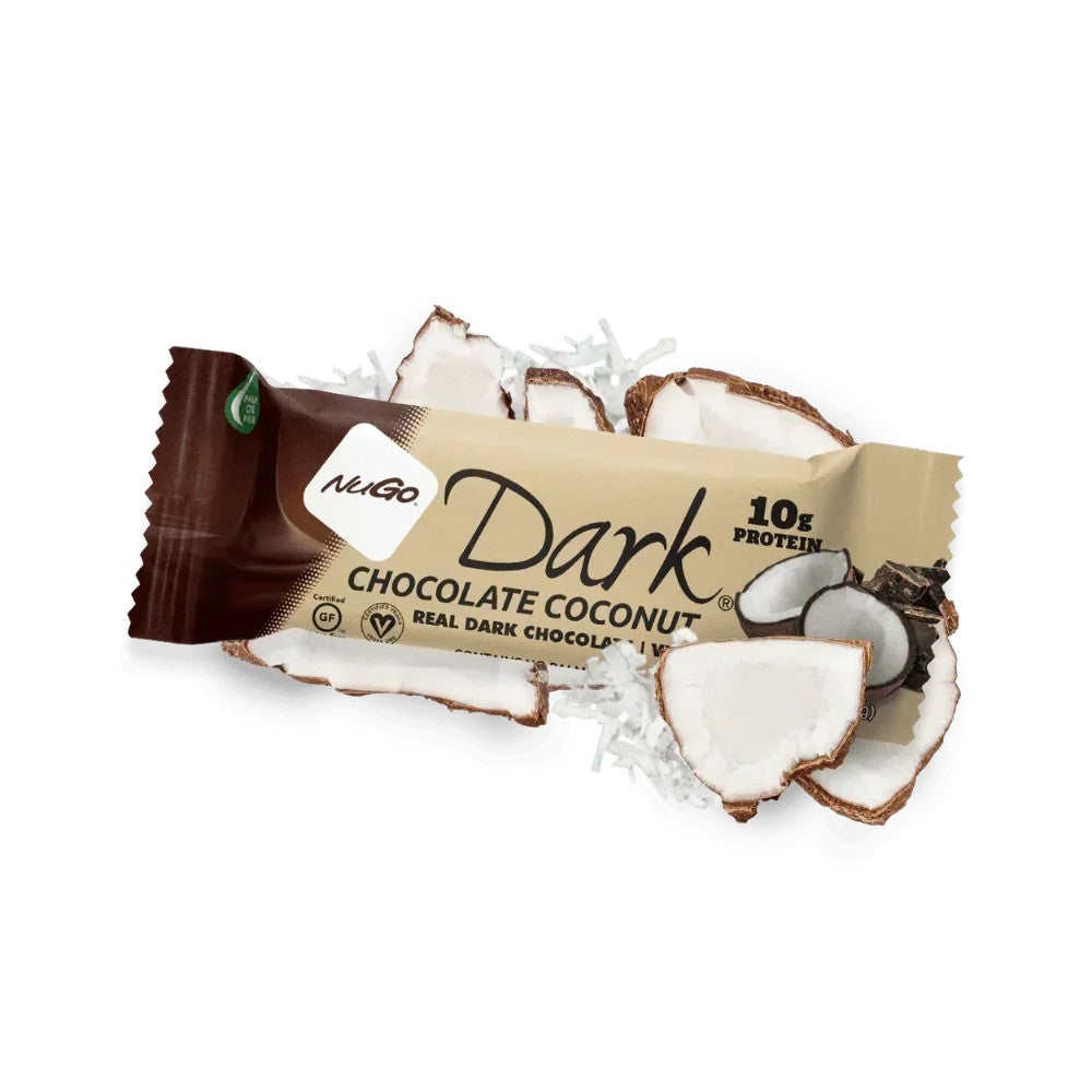 NuGo Dark Chocolate Coconut Protein Bar 1.76oz (50g)