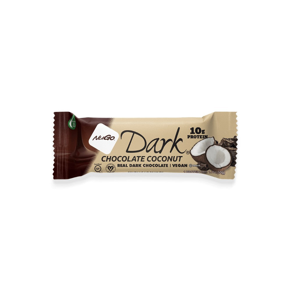 NuGo Dark Chocolate Coconut Protein Bar 1.76oz (50g)